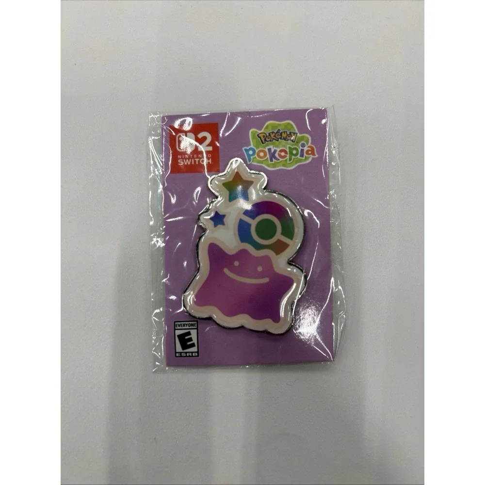 Pokemon‎ Pokopia Ditto Pin PAX East 2026 Nintendo Switch 2 Promo Exclusive